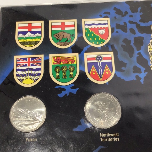 Canada mint 125 Provinces quarters & Loony coin collections 2 complete sets 1992 - Picture 6 of 10